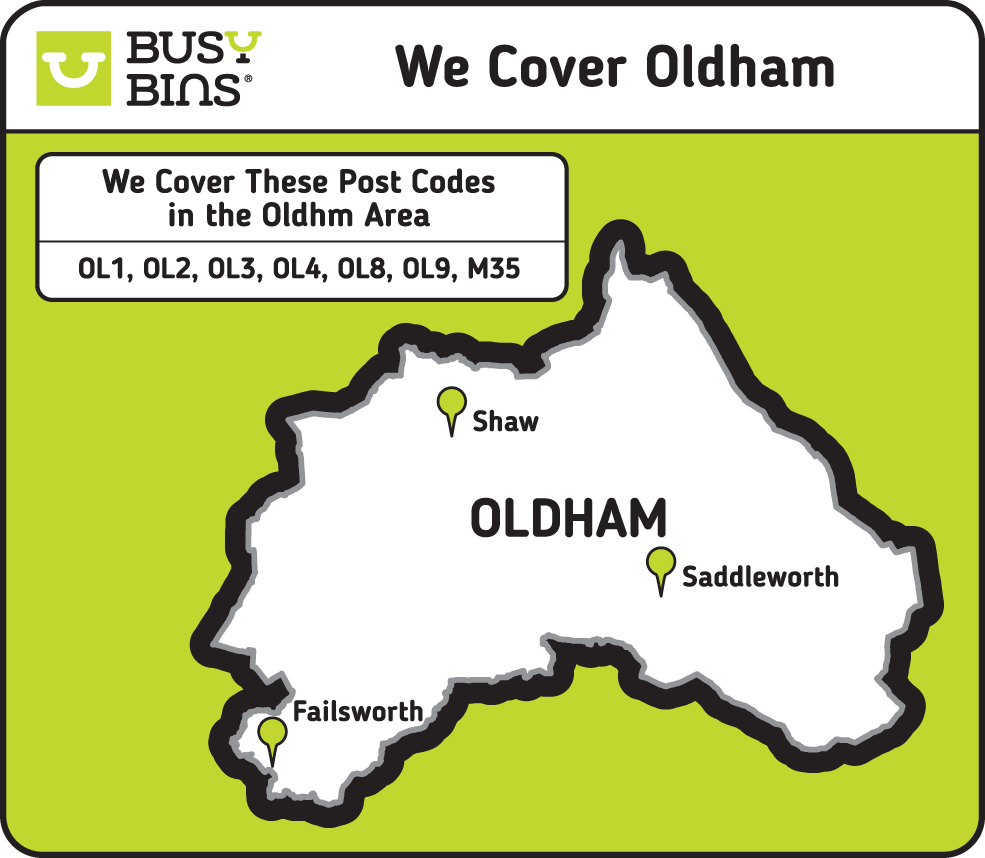 Bin Collection, Waste Management and Rubbish Removal in Oldham